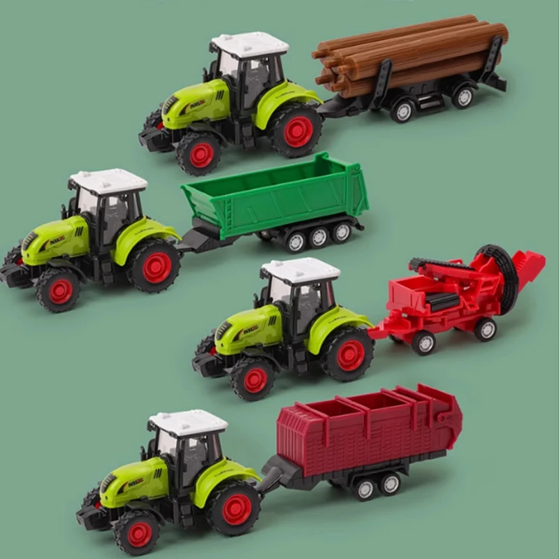 Kids Educational Device - Tractor Inertia Car Farm Tractor Truck