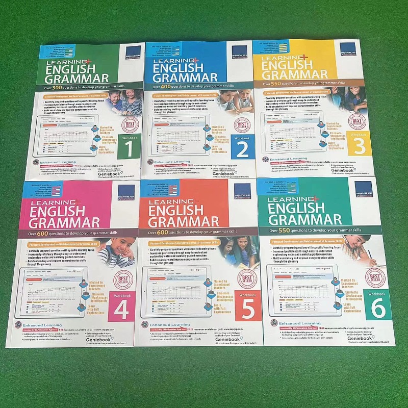6 Books/set 1-6st Learning Eng - Sight Word Game recension och pris