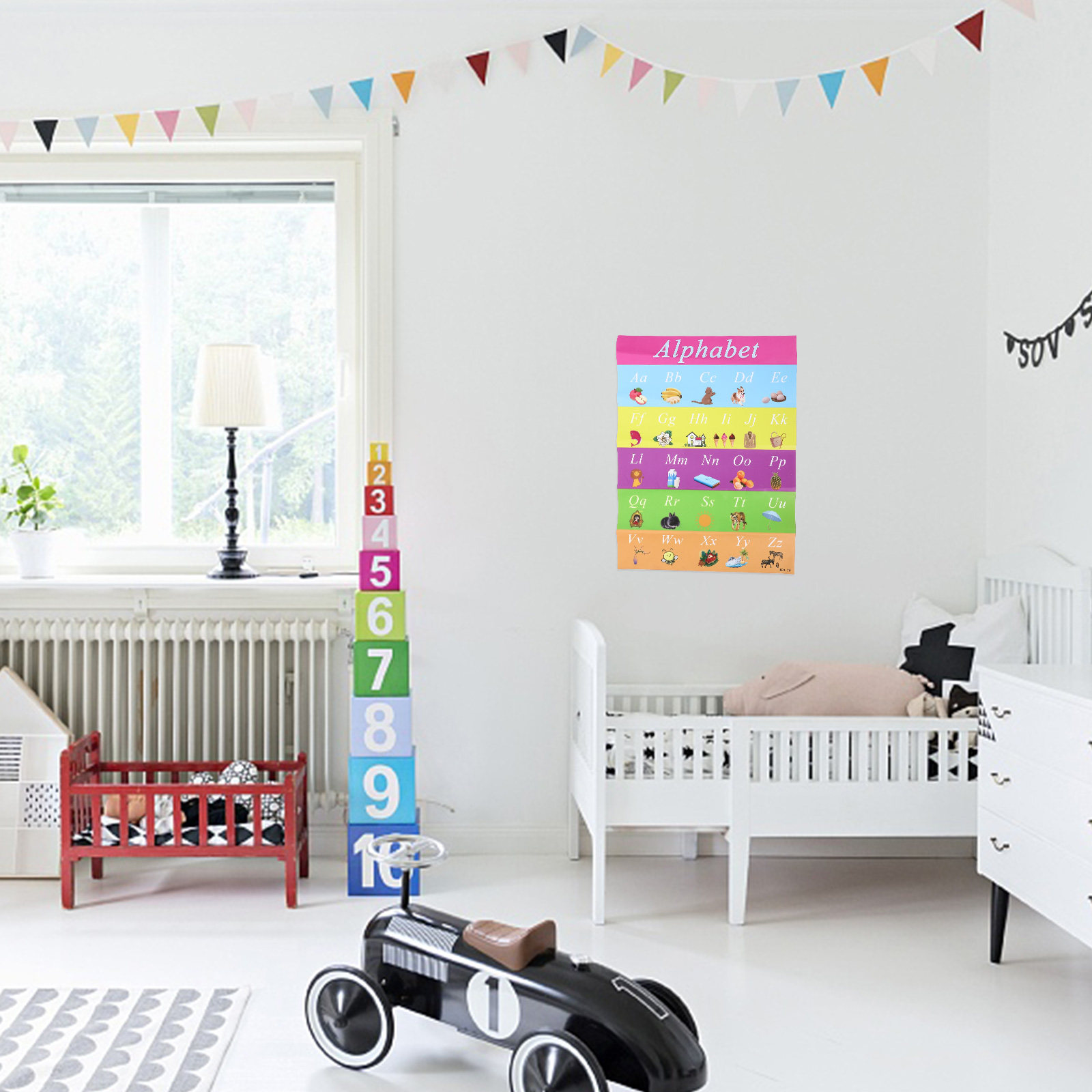 30x40cm Kids Early Education P - Kids Educational Poster recension och pris