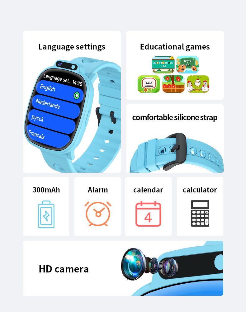 H10 New Kids Game Smartwatch W - Kids Education Steps recension och pris