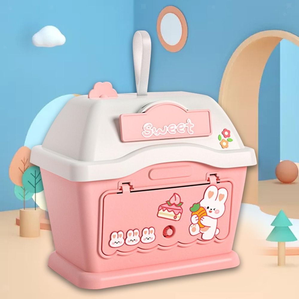 New House-Shaped Money Box Pla - Kids Education Money recension och pris