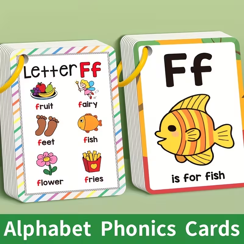 Alphabet Phonics Flash Cards f - Sight Word Game recension och pris