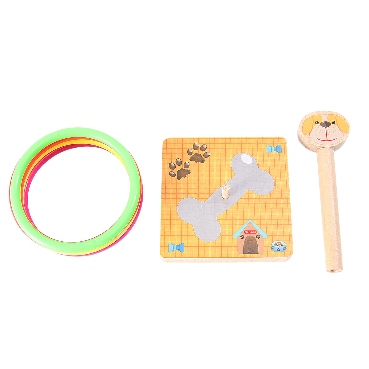 Wooden Animal Style Throwing R - Kids Educational Game recension och pris