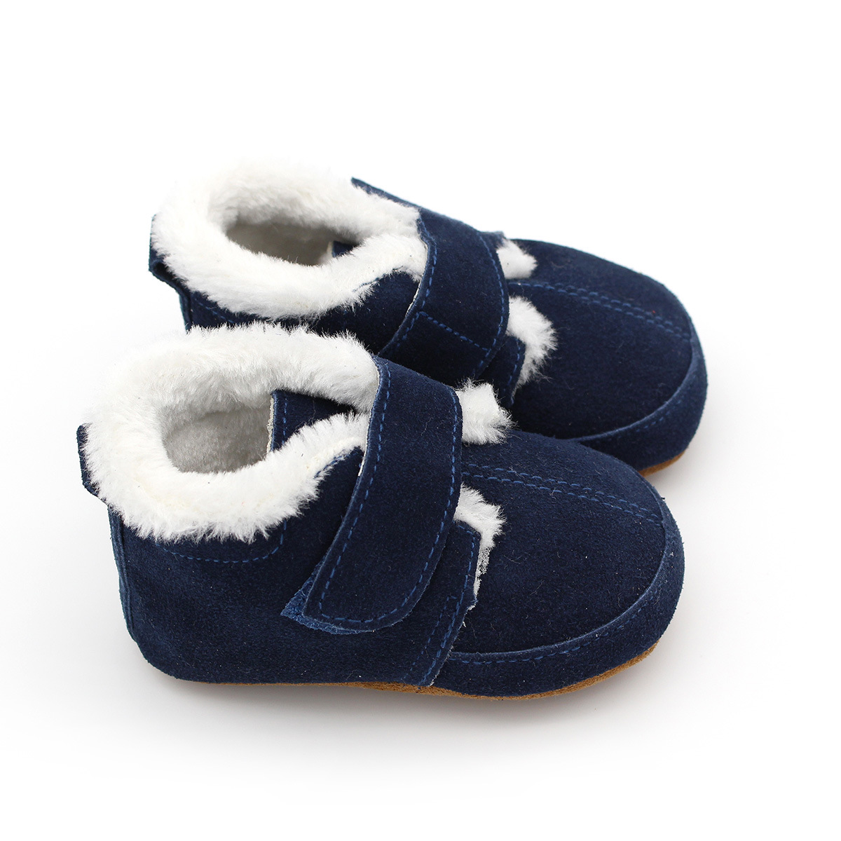 Baby Furry Boots Kids Leather  - Kids Education Steps recension och pris