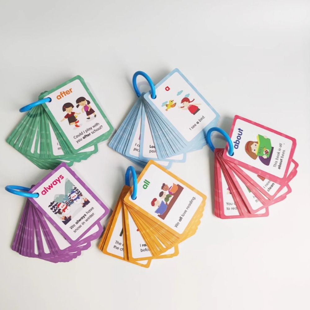 Paper Sight Word Flash Cards W - Sight Word Game recension och pris
