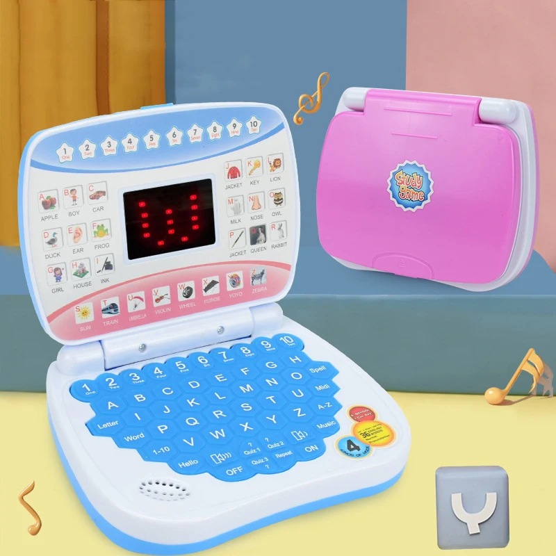 Toddler Simulation Laptop Lear - Kids Educational Computer recension och pris