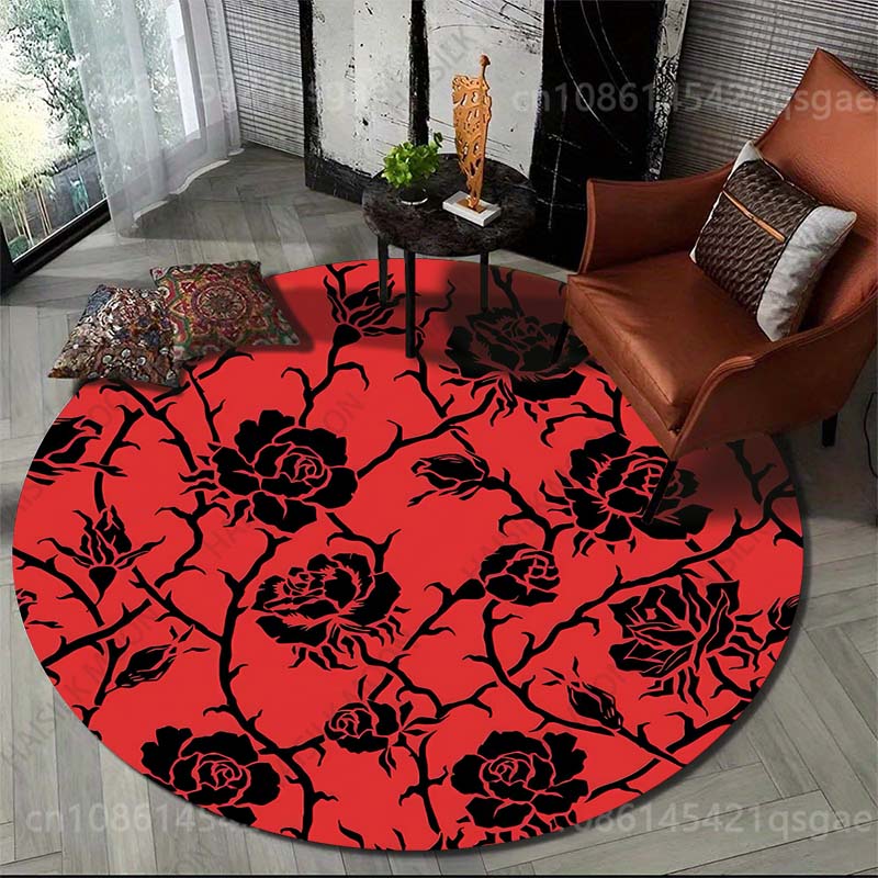 Multiple size Black roses on r - Multiplication Table Mat recension och pris