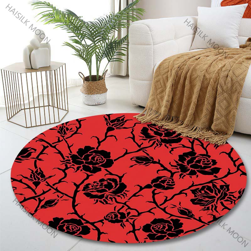 Multiple size Black roses on r - Multiplication Table Mat recension och pris