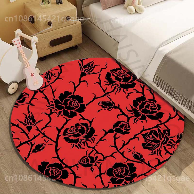Multiple size Black roses on r - Multiplication Table Mat recension och pris