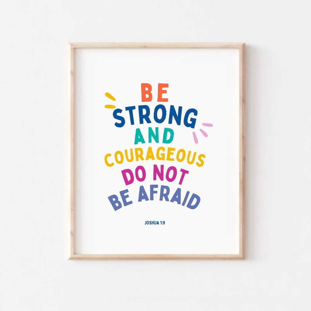 Kids Bible Verse Scripture Pos - Kids Educational Poster recension och pris