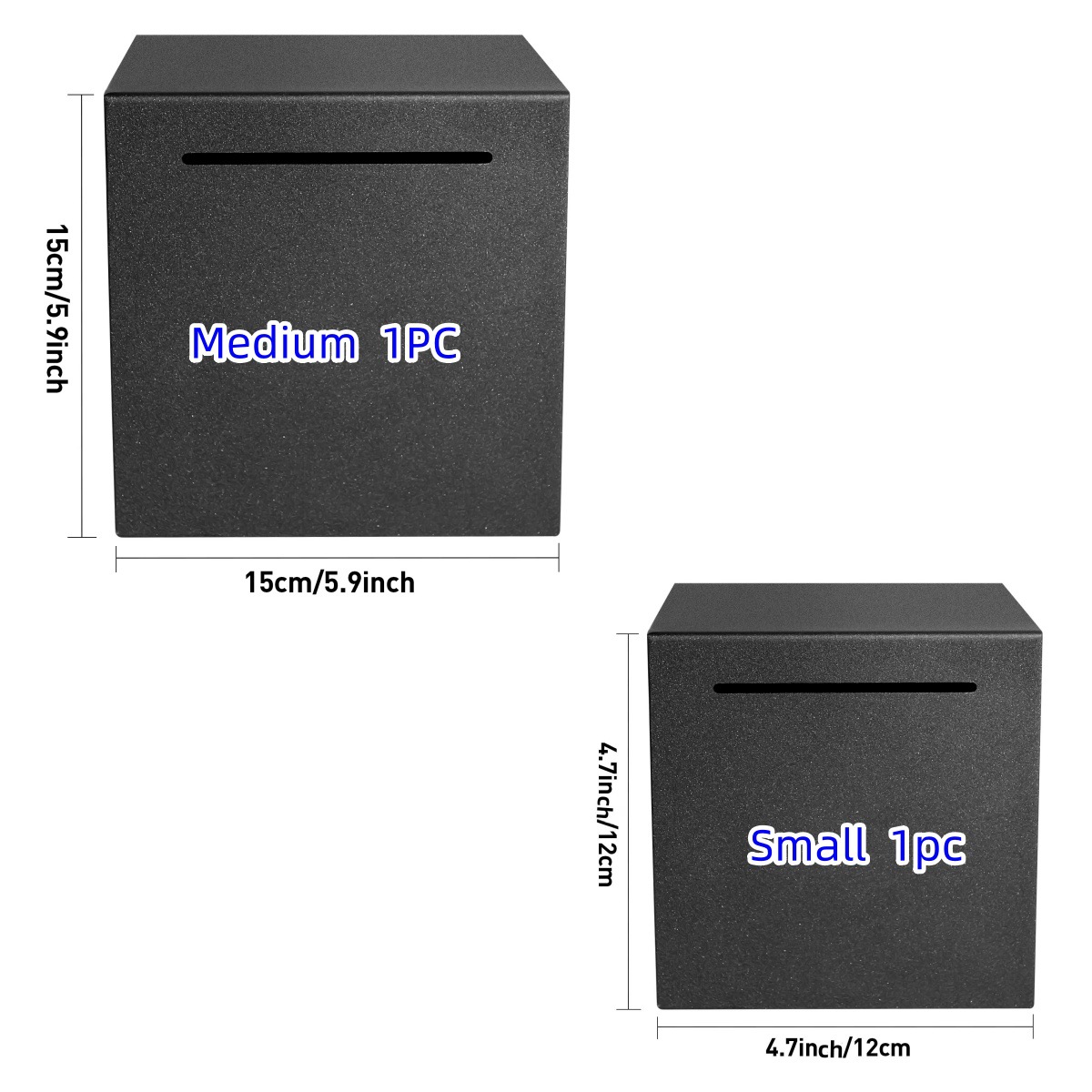 Matte Metal Piggy Bank 12CM/15 - Kids Education Money recension och pris