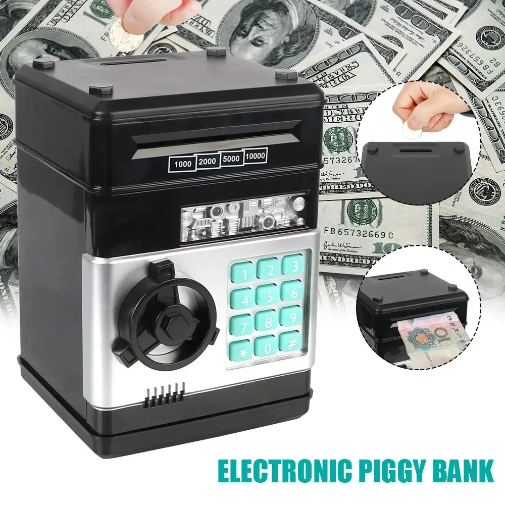 Electronic Piggy Bank ATM Pass - Kids Education Money recension och pris