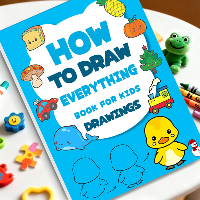 Kids Step-by-Step Drawing Book - Kids Education Steps recension och pris