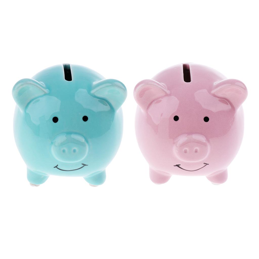 Child Piggy Bank Ceramic Money - Kids Education Money recension och pris