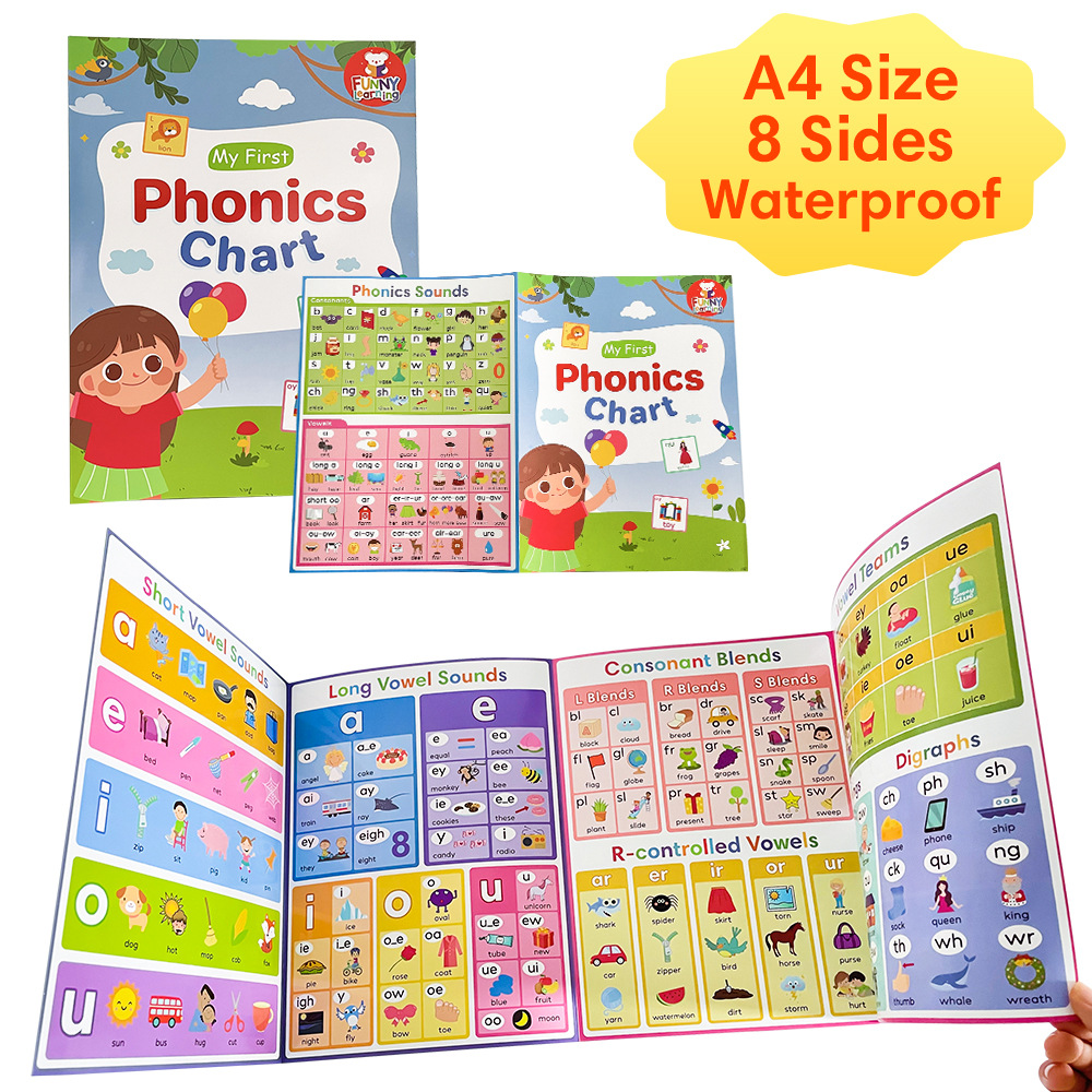 Phonics Chart for Kids English - Sight Word Game recension och pris