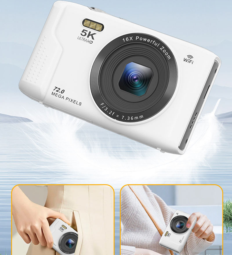 5K Student Camera Cheap Price  - Kids Education News recension och pris
