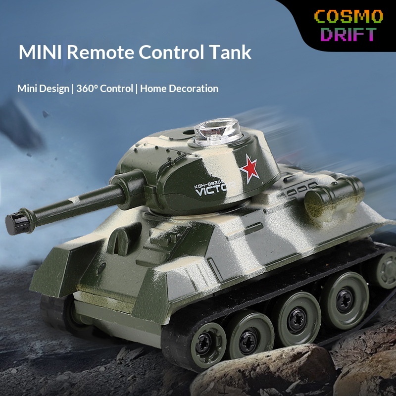 Mini Remote Control Tank 4 Cha - Kids Education Channel recension och pris