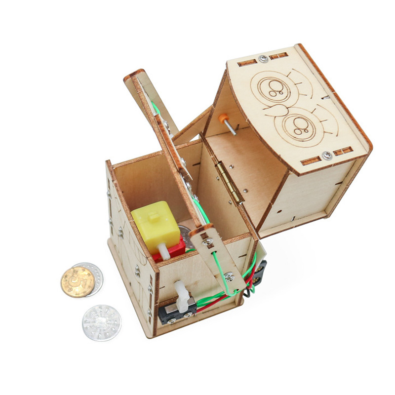 Wooden Electric Powered Eat Co - Kids Education Money recension och pris