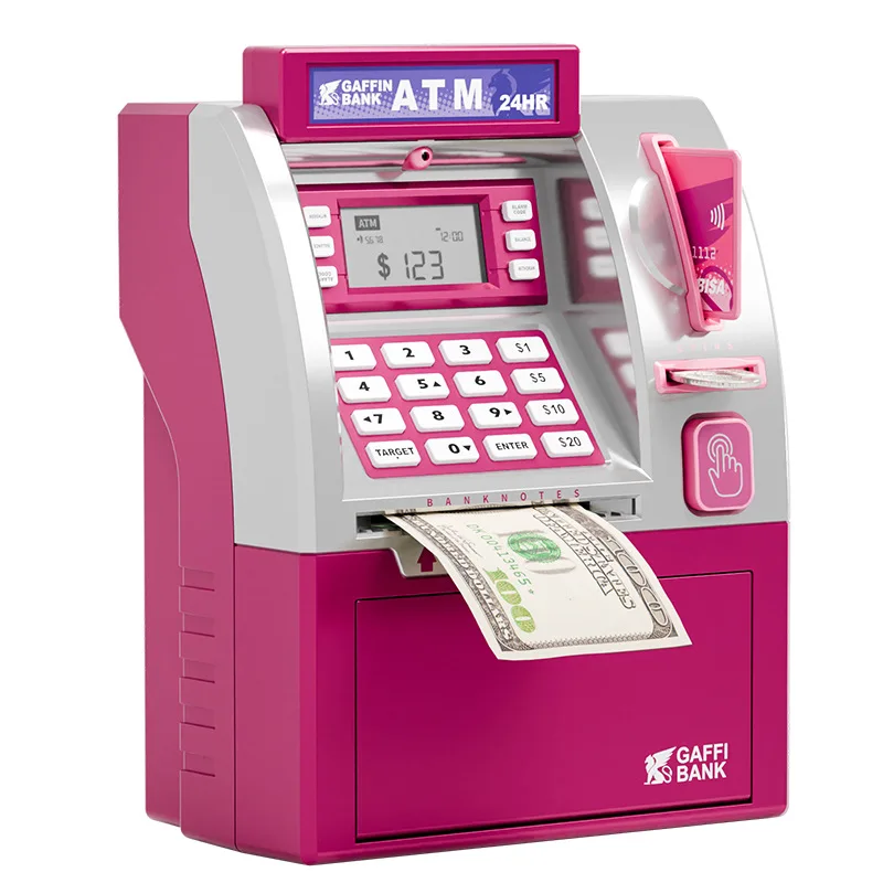 Children ATM Automatic Deposit - Kids Education Money recension och pris