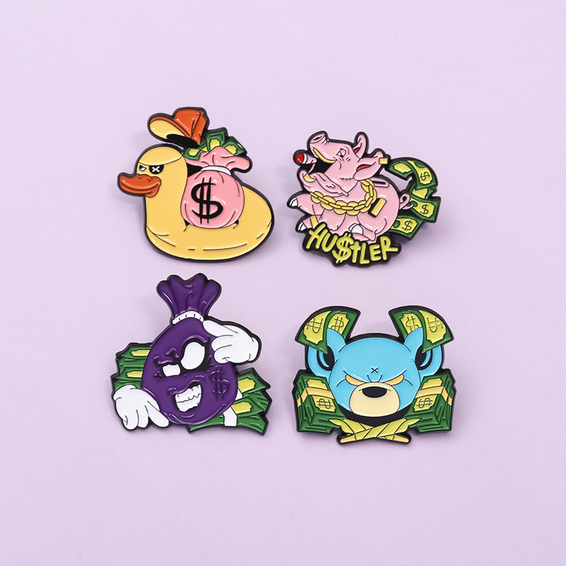 Cartoon Pig Duck Money Bag Ena - Kids Education Money recension och pris