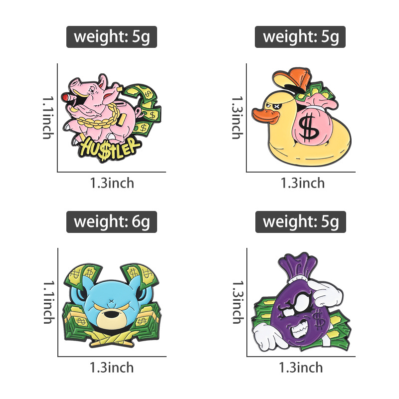 Cartoon Pig Duck Money Bag Ena - Kids Education Money recension och pris