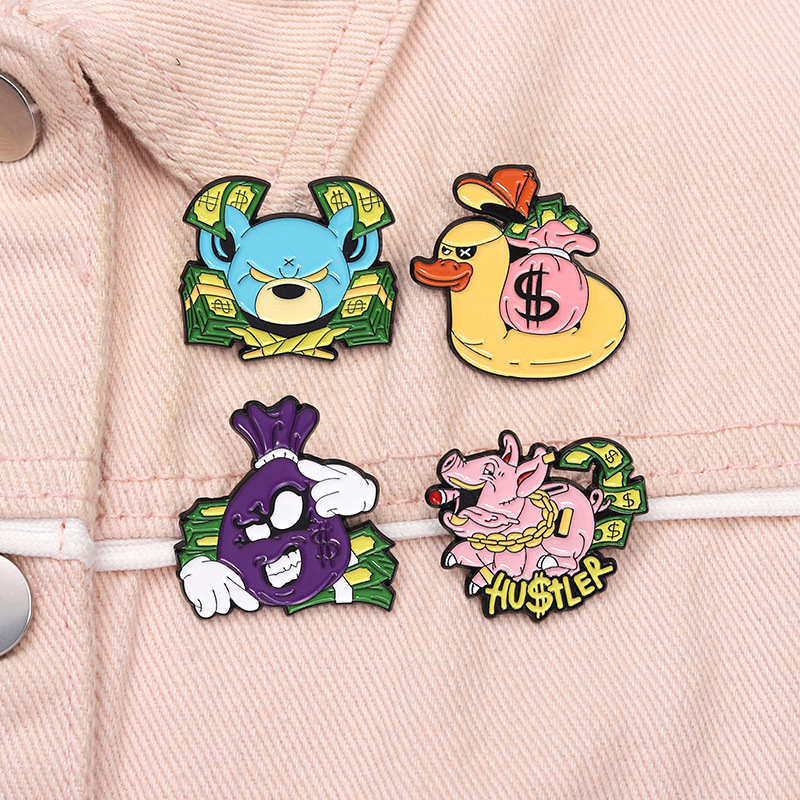 Cartoon Pig Duck Money Bag Ena - Kids Education Money recension och pris