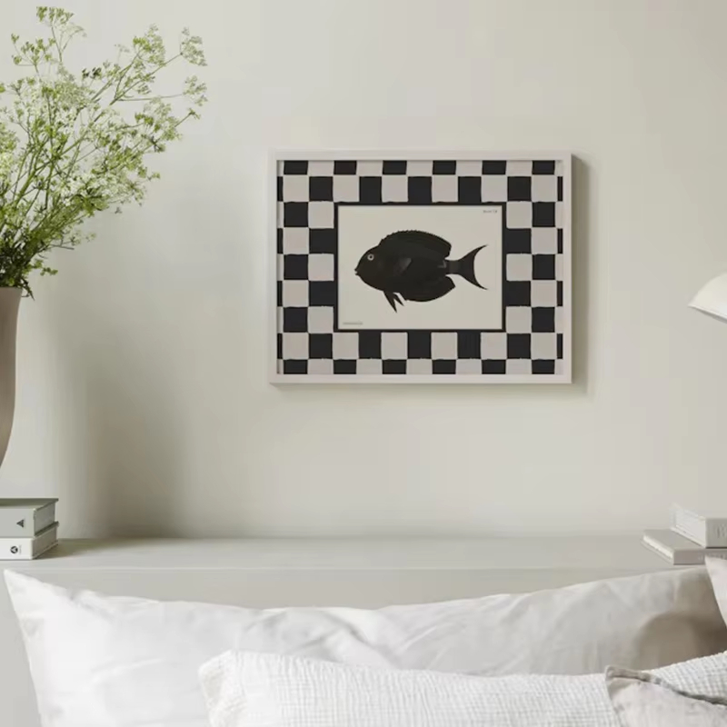 Modern Striped Retro Marine Li - Kids Educational Poster recension och pris