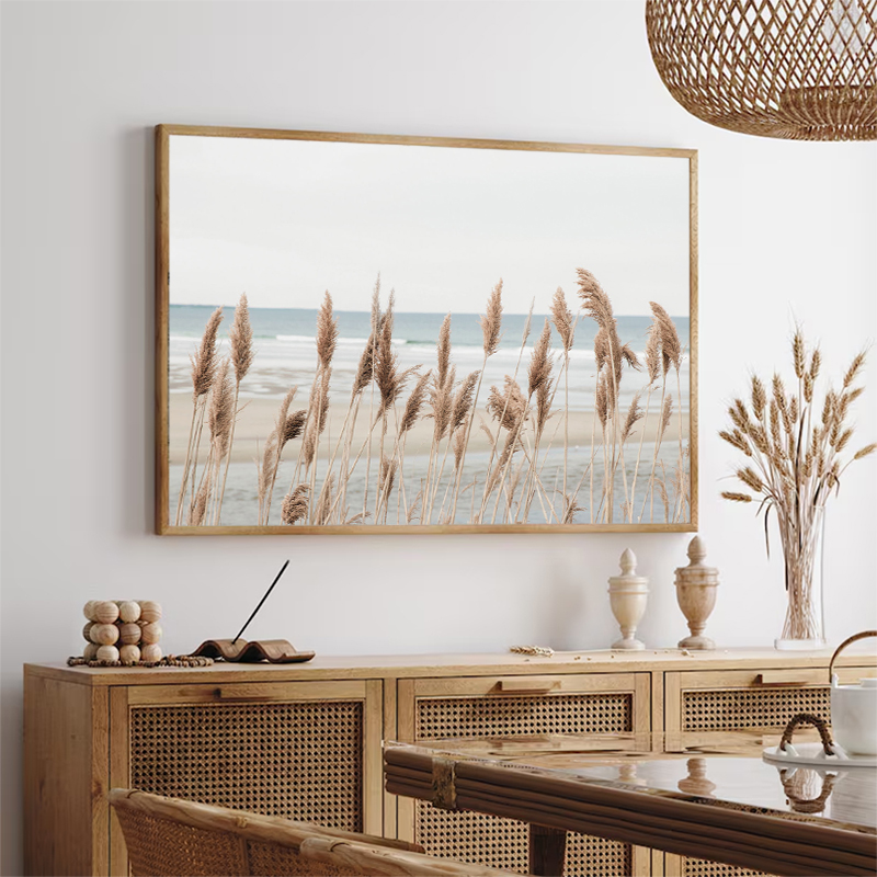 Seashell Beach Soft Blue Ocean - Kids Educational Poster recension och pris