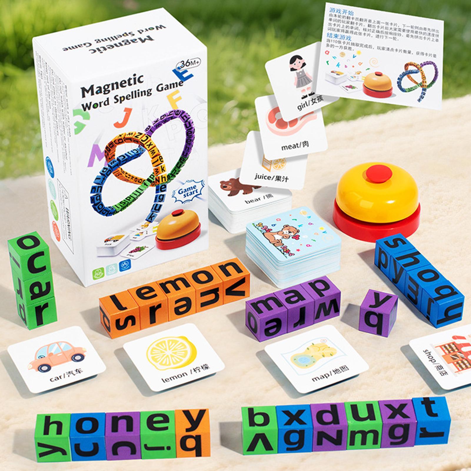 Alphabet Magnets Word Spelling - Sight Word Game recension och pris