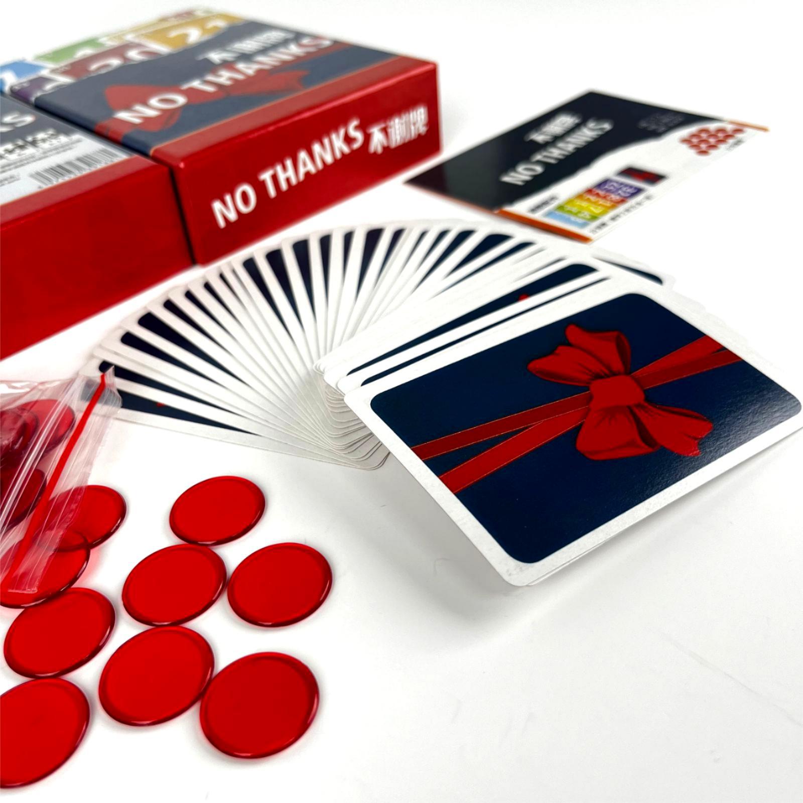 No Thanks Board Game - Fun Str - Sight Word Game recension och pris