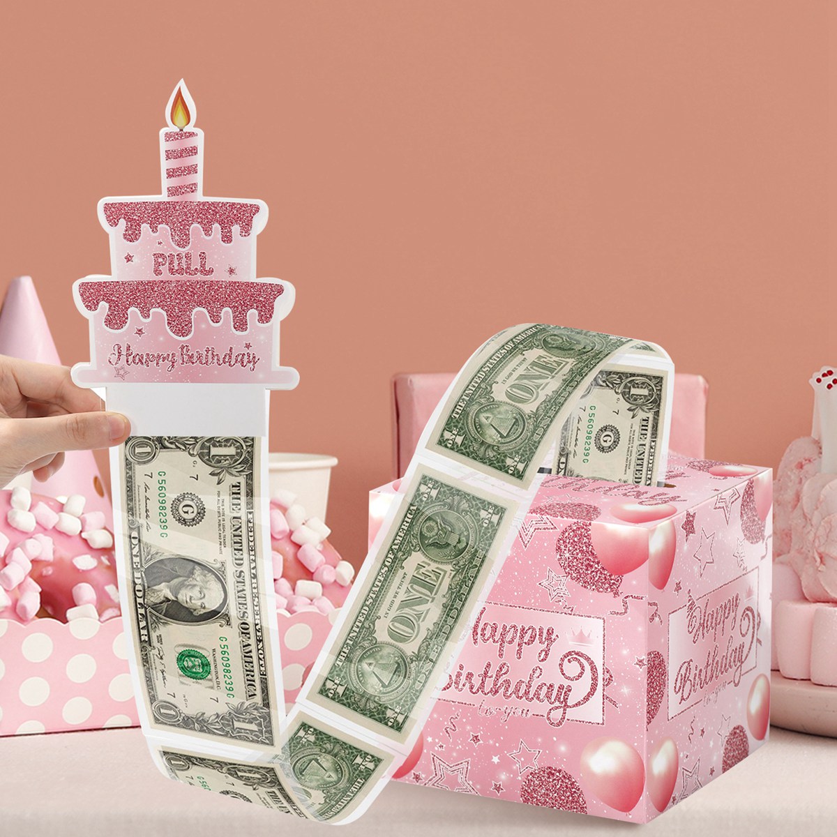 Birthday Money Box for Cash Gi - Kids Education Money recension och pris